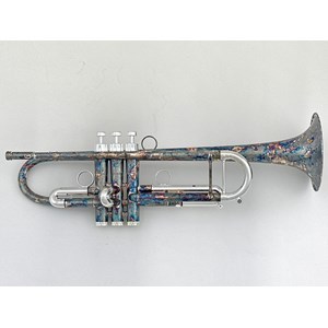 Trumpet Böhme Sturm & Drang - Silver tarnisch/Borstad/Silver
