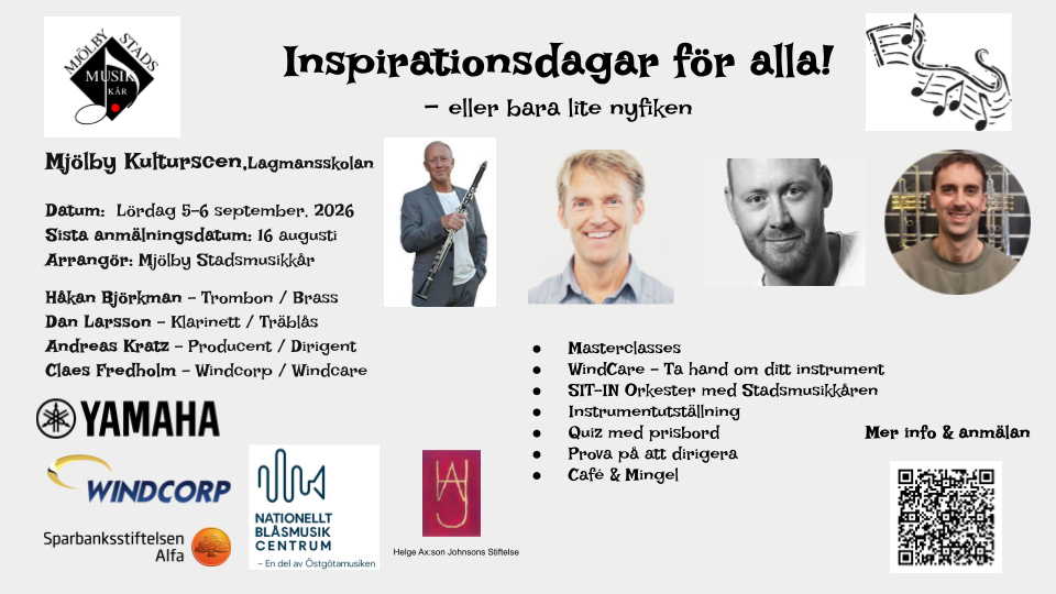 Inspirationsdagar för Alla! eller bara nyfiken.
